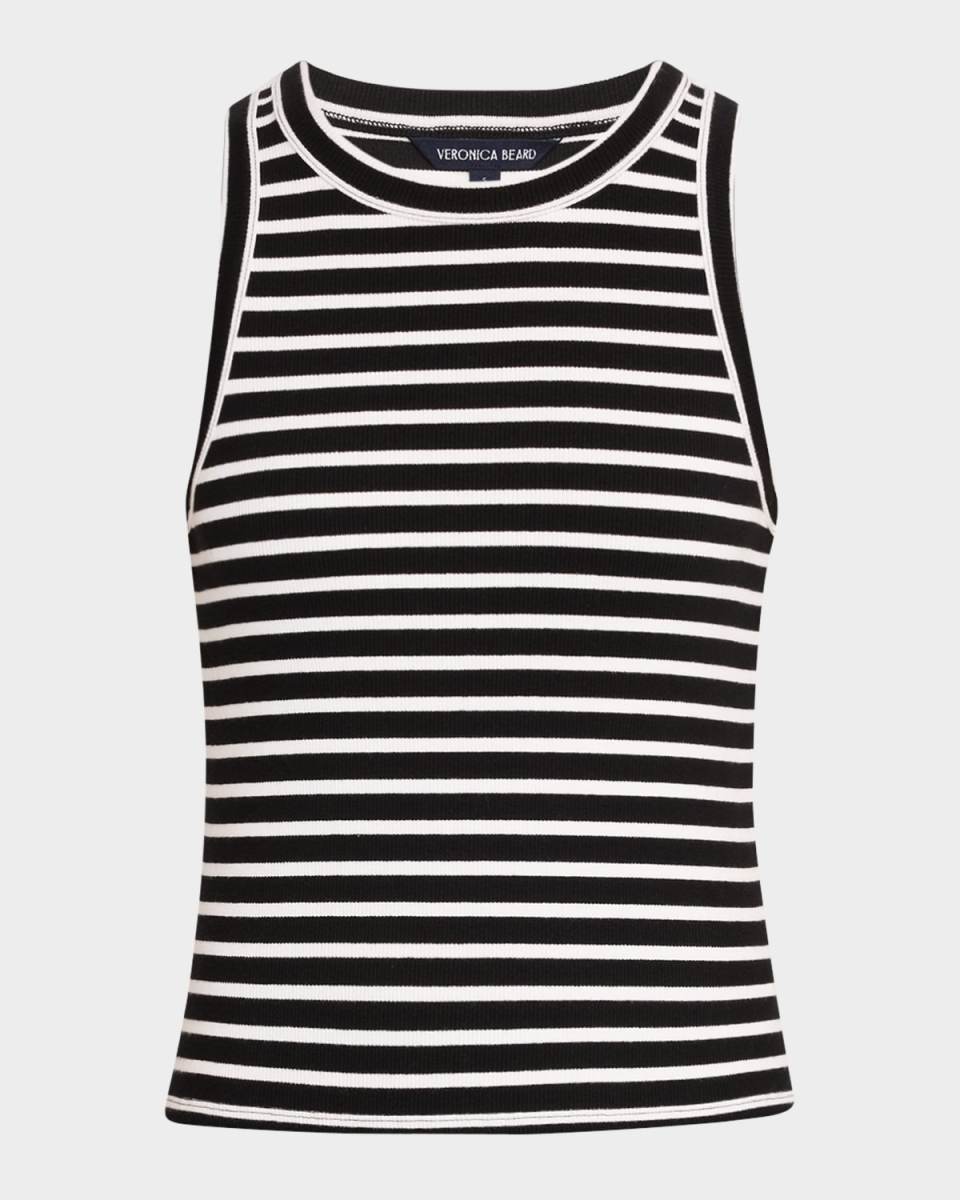 Jordyn Stripe Cropped Tank Top